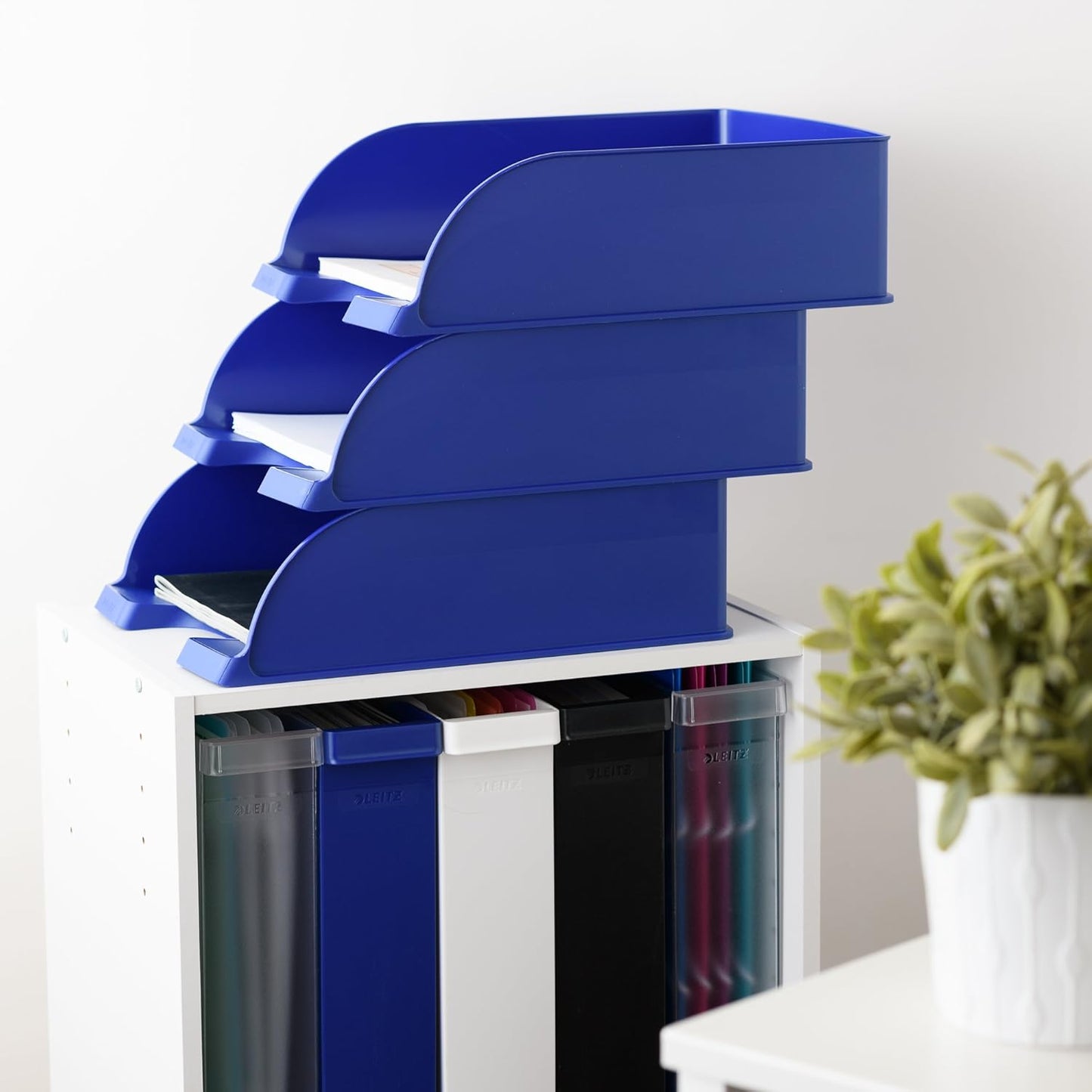 Leitz Letter Tray A4, Jumbo, Black, Plus, 52330095 Height 103 mm