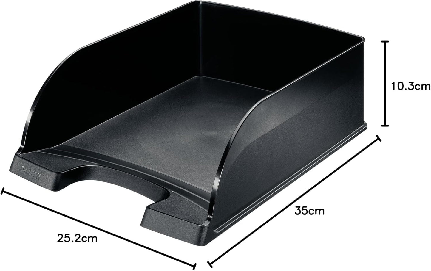 Leitz Letter Tray A4, Jumbo, Black, Plus, 52330095 Height 103 mm